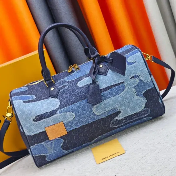 Damier denim Speedy 40 Bandoulière
