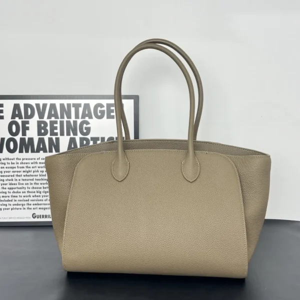 The Row Marlo 12 Matte Leather beige