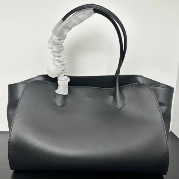 The Row Marlo 17 Tote Bag black