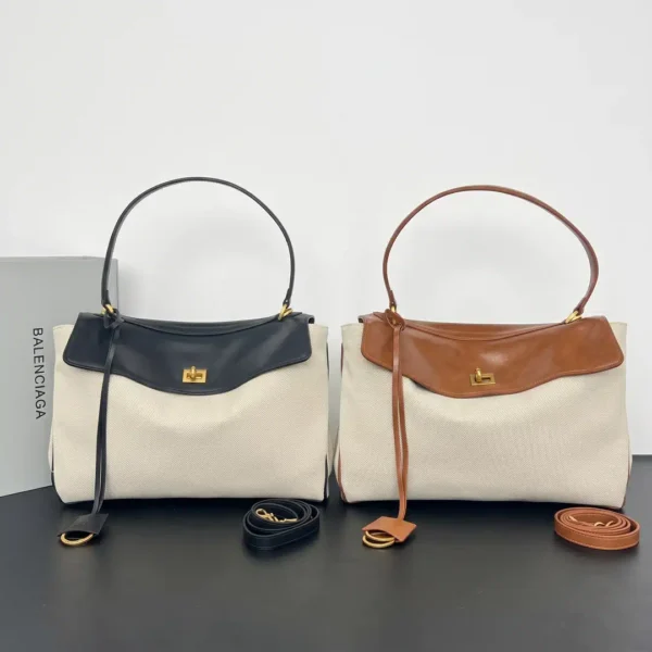 Women's Rodeo Handbag Medium in Black Brown