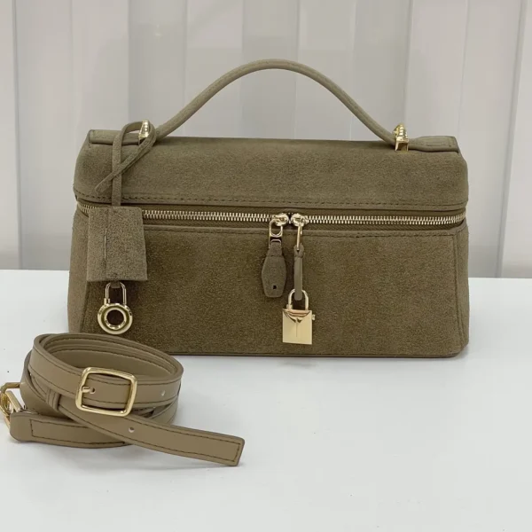 Extra Bag L23 Suede dark green