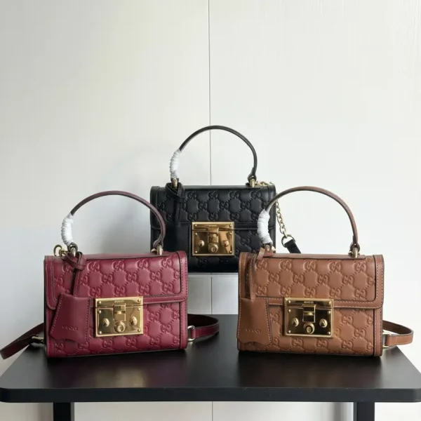 Padlock small top handle bag