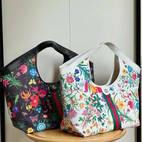 Gucci Giglio Flora large tote bag