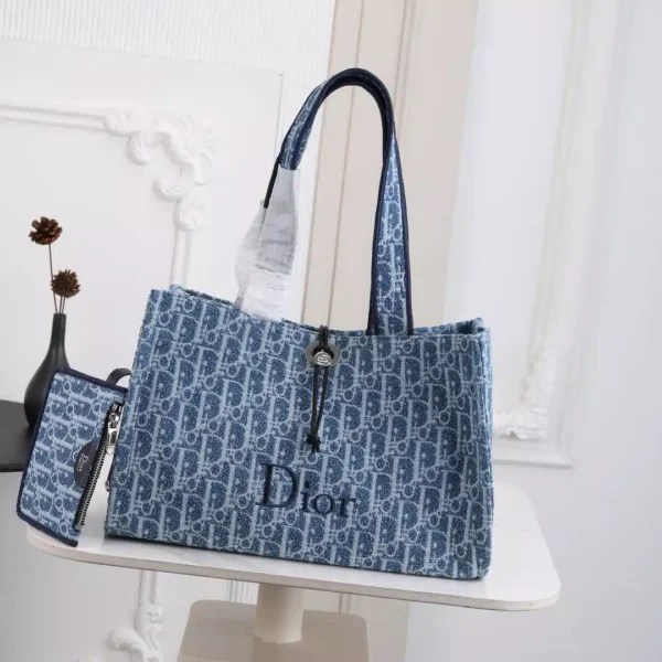 Dioriviera Medium Spongy Book Tote