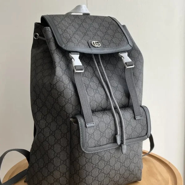 ophidia gg supreme canvas backpack drak gray
